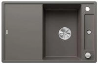 Blanco Einbausp&uuml;le Axia Iii 45 S Silgranit Mit Glasschneidbrett, Infino, Vulkangrau