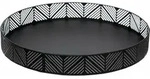 Dekoratives Tablett, K&uuml;che, Schwarz, &Oslash; 30 Cm - Secret De Gourmet