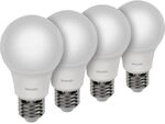Philips - Led Lampe E27 4er Set 10w (75w) 2700k