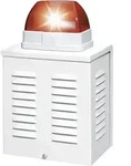 Sg1650 Alarm-sirene Mit Blitzleuchte 110 Db Rot Innenbereich, Au&szlig;enbereich 12 V/dc -