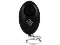 kh-security Taschenalarm Schwarz mit LED 100103B