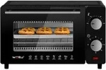 Woltu Minibackofen 10 Liter, 650 Watt Toasterofen Pizzaofen Backblech Mit Timer