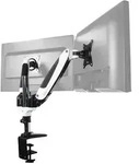 Monitorhalterung Vm-mg2s - 2 Monitore 15 - 27 Zoll Schwarz/wei&szlig; Verk&uuml;rzt Hjh Office
