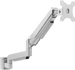 Inline Slatwall Lifter Monitorhalterung, Verstellbar, Silber