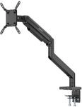 Manhattan 462570 Schreibtischst&uuml;tze Schwarz F&uuml;r Monitore Von 17 Bis 49 Zoll