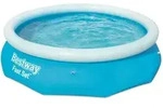 Fast Set Aufblasbarer Swimmingpool Rund 305x76 Cm 57266 Bestway