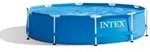 Intex - Frame Pool Set Mit Pumpe 305x76cm Stahlrohrbecken Schwimmbecken - 28202