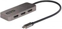 Startech.com 3-port Usb-c Multi-monitor Adapter, Usb-c Auf 3x Hdmi Mst Hub, Dreifach