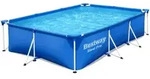Rechteckiger Schwimmbad Mit Stahl -pro -rahmen -struktur 300x201x66 Bestway 56404