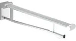 Keuco Wc-st&uuml;tzklappgriff Plan Care 700mm, Aluminium Silber-eloxiert/wei&szlig;