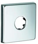 Grohe Rosette 48118, F&uuml;r Kopf- Und Deckenbrausen, Eckig, Material: Metall, 65 X 65 X