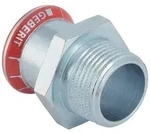 Mapress C-stahl &Uuml;bergang Mit Au&szlig;engewinde, D 42mm, R 1 1/2' - Geberit