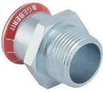 Mapress C-stahl &radic;&uacute;bergang Mit Au&szlig;engewinde, D 15mm, R 3/8' - Geberit