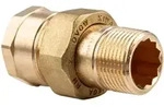Banyo - Viega Rohrverschraubung 3331 Flachdichtend In R1/2 X Rp1/2 Rotguss