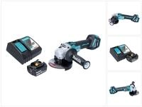 Makita Dga 513 Rf1 Akku Winkelschleifer 18 V 125 Mm Brushless + 1x Akku 3,0 Ah +