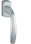 Hoppe - Fenstergriff Ny 0810/us10 Alu.f8707/ 32-42mm Secustik&reg;/variofit&reg; Stand.