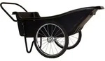 Polar - Schubkarre 'premium', Schwarz, 165 X 74 X 74 Cm (l X B X H)