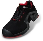 Uvex Halbschuhe 1 Support S3 Schwarz Rot Weite 10 Gr. 42