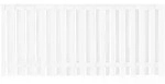 Plus Zaun Nagano180 X 80 Cm Ral 9010 Wei&szlig;