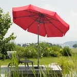 Schneider - Sonnenschirm Orlando Rot &Oslash; 270 Cm Marktschirm