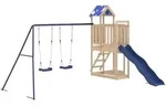 Spielplatz Im Freien Aus Massivem Kiefernholz