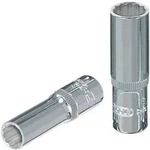 3/8' Chromeplus 12-kant-stecknuss, Lang, 13mm