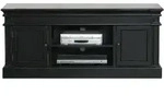Ebuy24 - Amaretta Tv M&ouml;bel Breite 137 Cm, H&ouml;he 60 Cm Antik Schwarz Patinert.