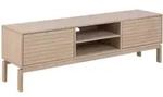 Linley Tv Tisch 2 T&uuml;ren, 2 Ablagen Eichenfurnier.