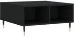 Couchtisch Schwarz 60x60x30 Cm Holzwerkstoff Vidaxl