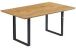 Esstisch Eckig Ausziehbar Avencia Inkl. U-fu&szlig; - 160-200 X 100 Cm Farbe: Light Oak