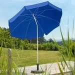 Schneider Sonnenschirm Ibiza Blau &Oslash; 240 Cm Sonnenschirme