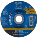 Schruppscheibe E 125-2.8 A 46 P Psf-inox-duo/22.23 Vpe: 10