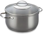 Riess Marmite &Agrave; Viande Avec Couvercle En Verre 24 Cm