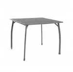 Gartentisch Toulouse Farbe Eisengrau 90x90cm