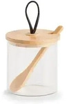Glasbeh&auml;lter Mit Deckel, Griff Und Holzl&ouml;ffel, 320 Ml