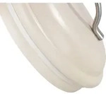 Wenko - Metall Aufbewahrungsdose Nero Beige 11,5 X 16,5 Cm - Dose & Deckel : Creme,