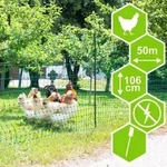 Ako Agrartechnik - Kerbl Gefl&uuml;gelnetz 50 M, H&ouml;he 106 Cm, Nicht Elektrizierbar