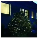 F-h-s International - Led-lichternetz Warmwei&szlig; 360er 4x4 Ip44, 6/18 Stunden Timer