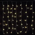 120er Led-lichtervorhang Innen & Au&szlig;en Warmwei&szlig;-mlk004w