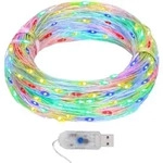 Led-lichterdraht 40 M 400 Led Mehrfarbig 8 Funktionen Vidaxl