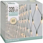 Deko Lichternetz Mit 320 Led - Warm Wei&szlig; - Garten Lichtervorhang 300 X 150 Cm F&uuml;r