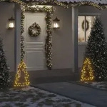 Weihnachtsbaum Mit Erdspie&szlig;en Und 80 Leds 60 Cm Vidaxl