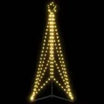 Vidaxl Led Christmas Tree 363 Leds Warm White 182 Cm