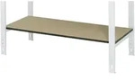 Ablageboden F&uuml;r Arbeitstisch Bxtxh 1140x595xs 22 Mm - Rau