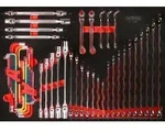 Ks Tools Schraubenschl&uuml;ssel-satz In Schaumstoffeinlage, 49-tlg.