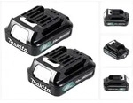 Akku Power Set Li 12v Mit 2x Bl1021b Akku 2,0ah ( 2x 197396-9 ) - Nachfolger Von