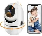 Wlan-&uuml;berwachungskamera F&uuml;r Den Innenbereich, 1080p Smart-wlan-kamera F&uuml;r Babys