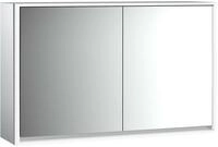 Loft Lichtspiegelschrank, 1300mm, 2 T&uuml;ren, Aufputzmodell, - Emco