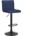 Barhocker Jamie Samt Blau