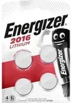 Energizer - Knopfzelle Cr 2016 3 V 4 St. 90 Mah Lithium Cr2016